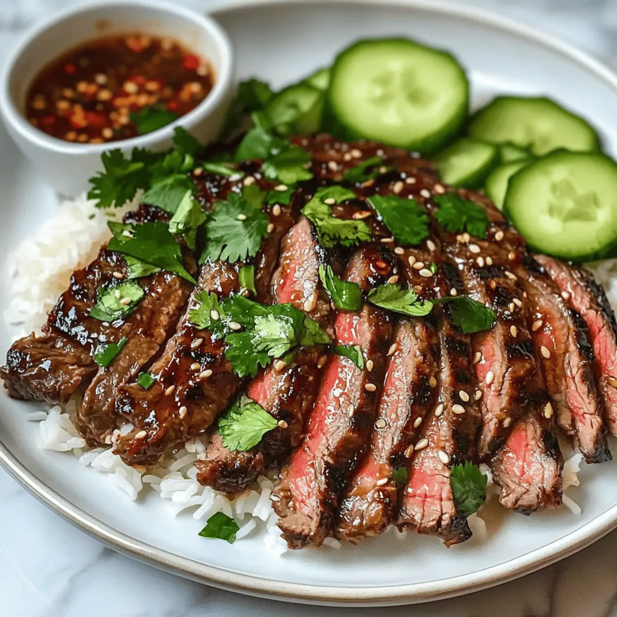 Crying Tiger Beef für ein Thai Grillfest