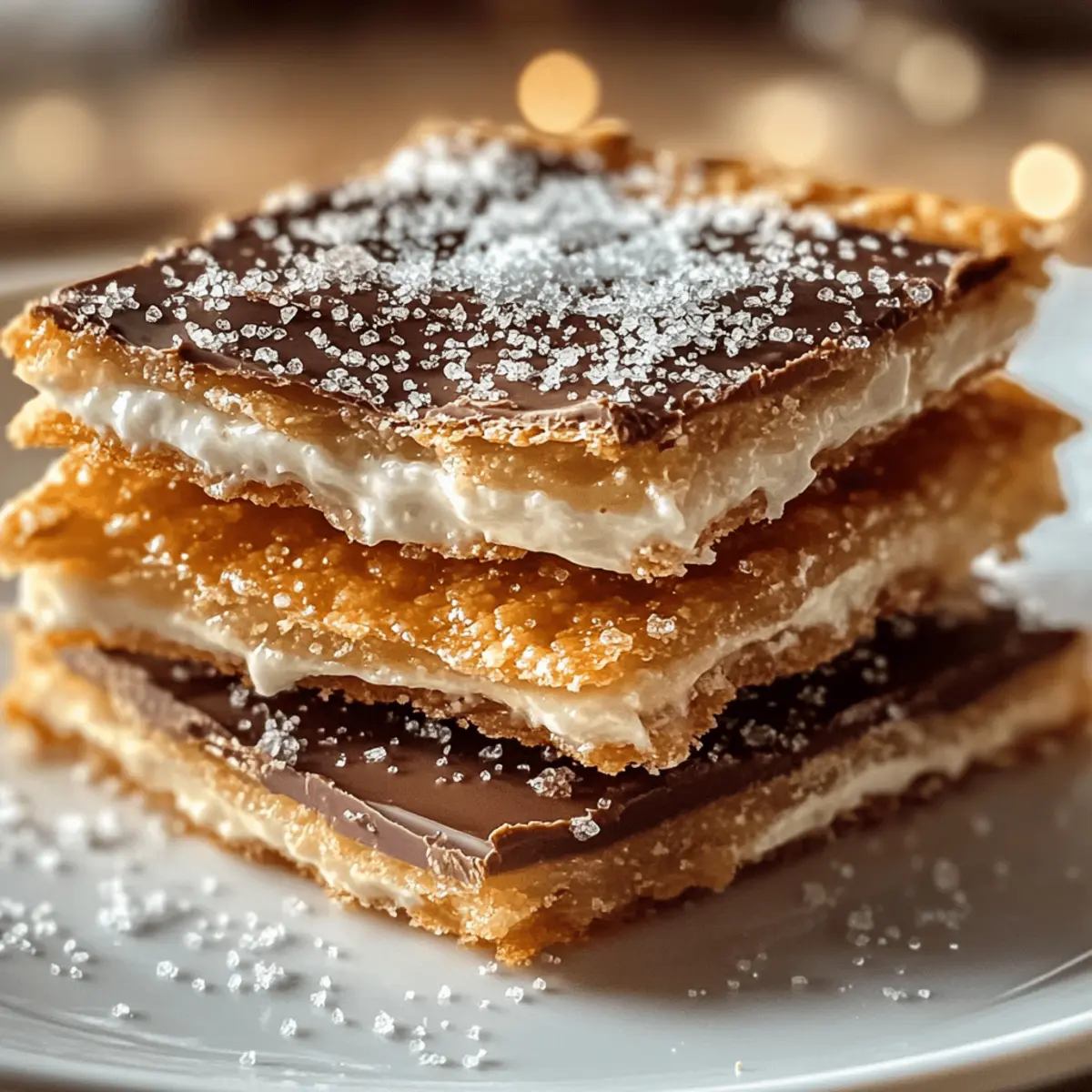 Churro Saltine Toffee – Süßes Knuspervergnügen