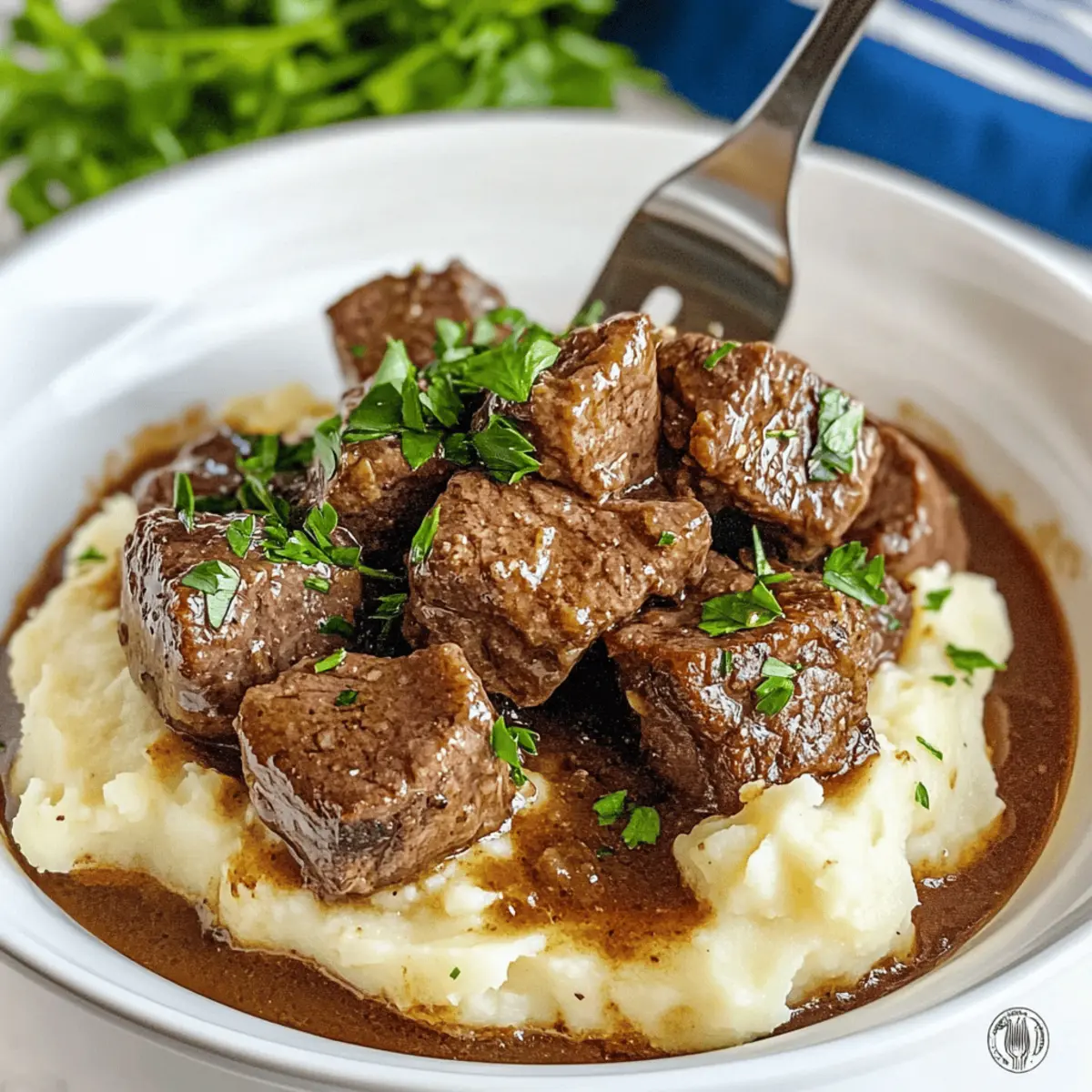 Der Ausgang: Zarte Steakbissen aus dem Slow Cooker