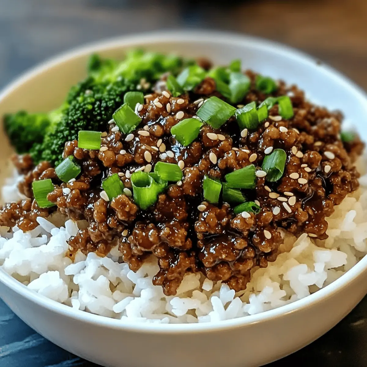 Korean Ground Beef Bowl für schnelle Abende