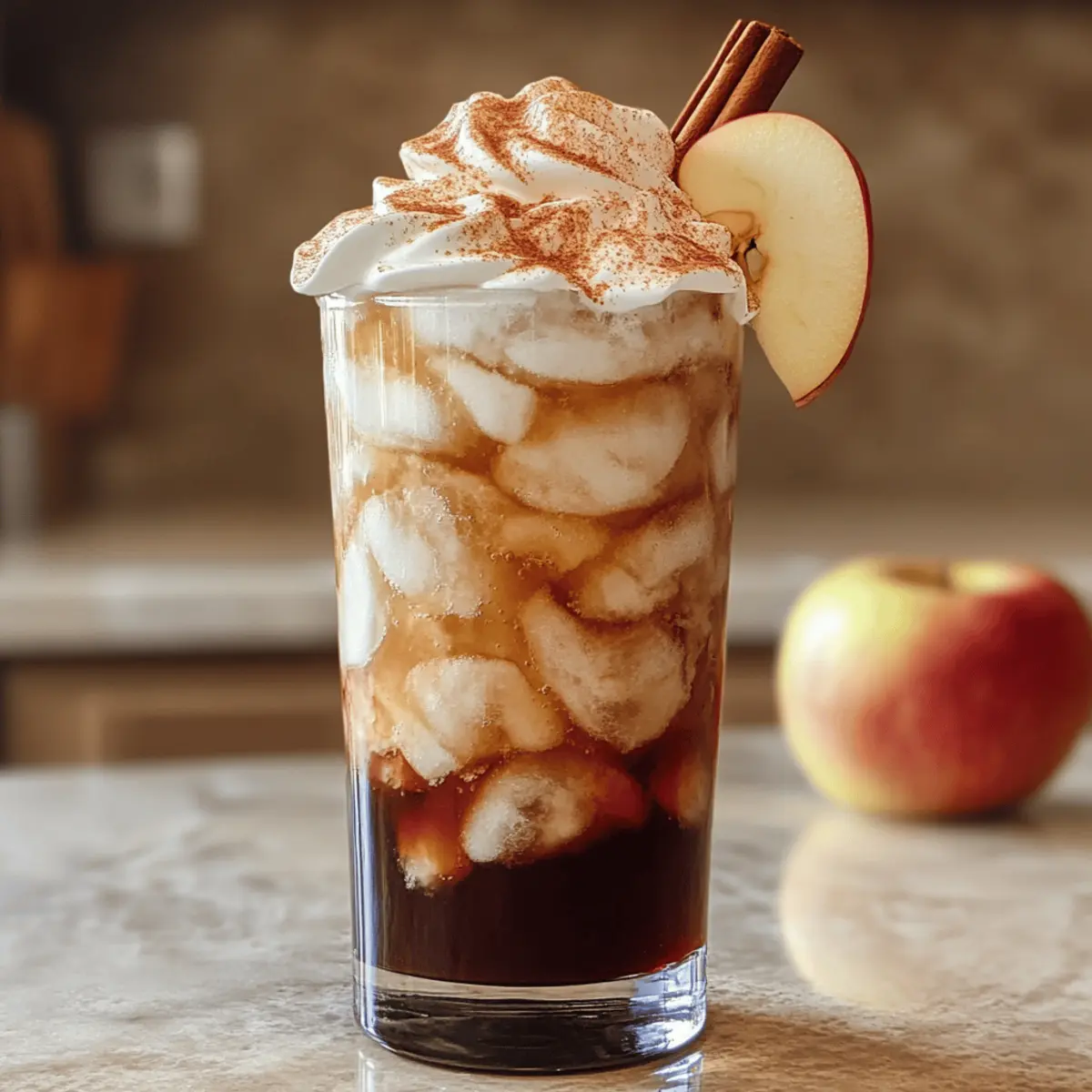 Apfelkuchen Dirty Soda für den perfekten Herbstgenuss