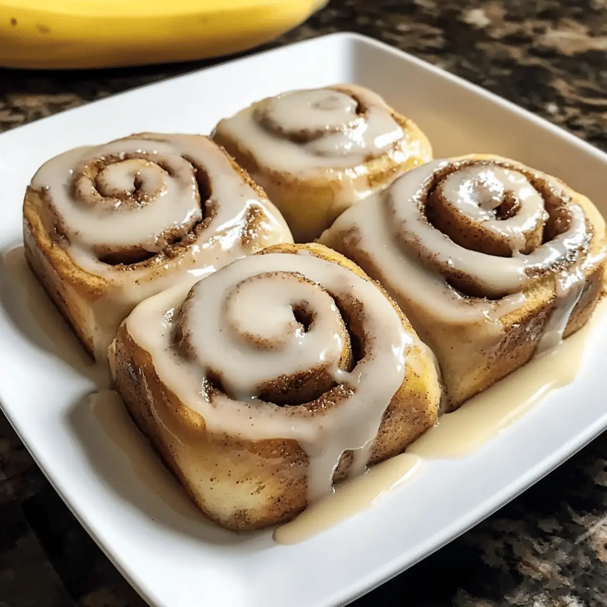 Banane Zimtschnecken in 30 Minuten genießen