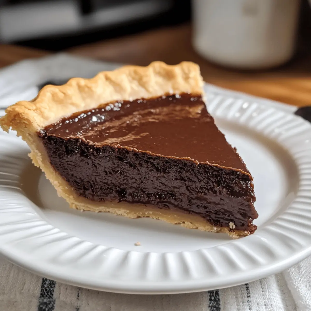 Schokoladenfudge-Torte schnell und einfach