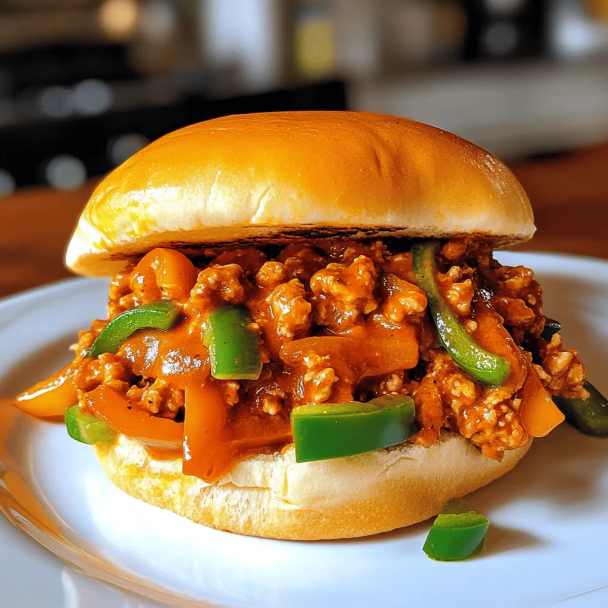 Cajun Chicken Sloppy Joes: Schnelles Futter-Vergnügen