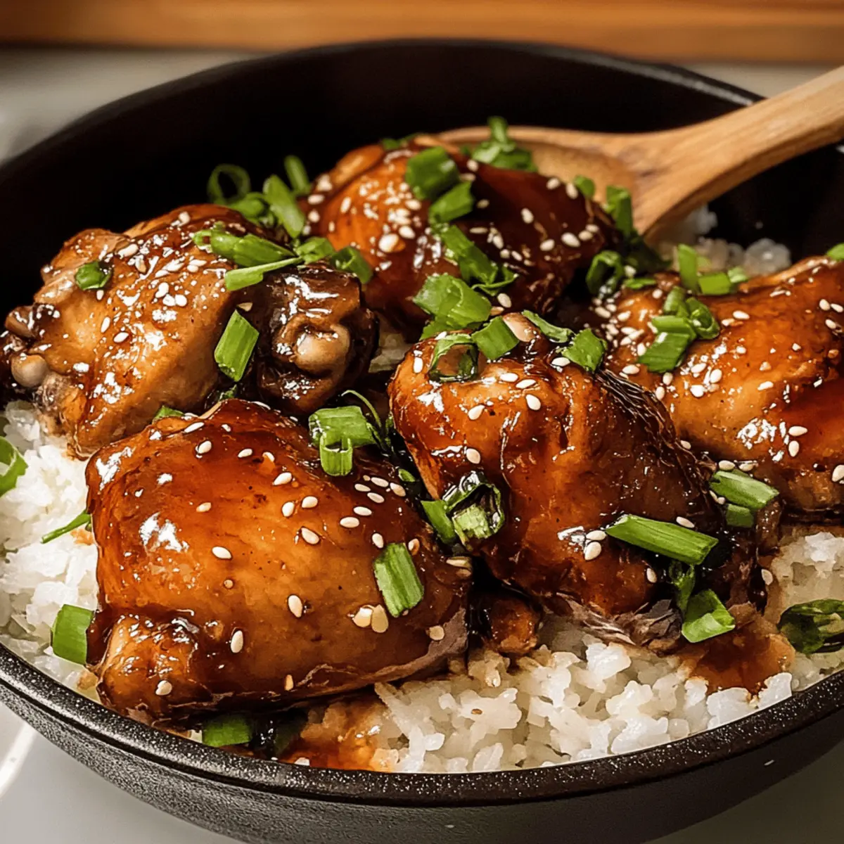 Hawaiian Shoyu Chicken für ein schnelles Abendessen