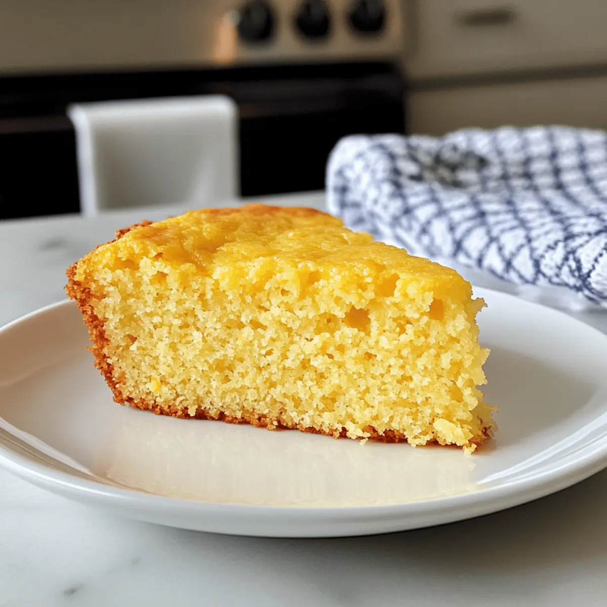 Der Ausgang: Leckere Cornbread Cake Rezept