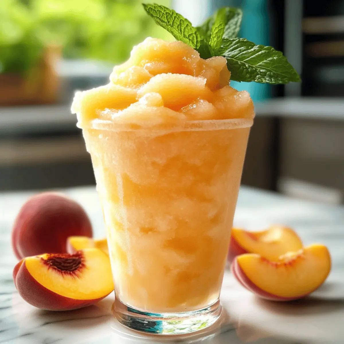 Pfirsich Slurpee – Erfrischung für den Sommer