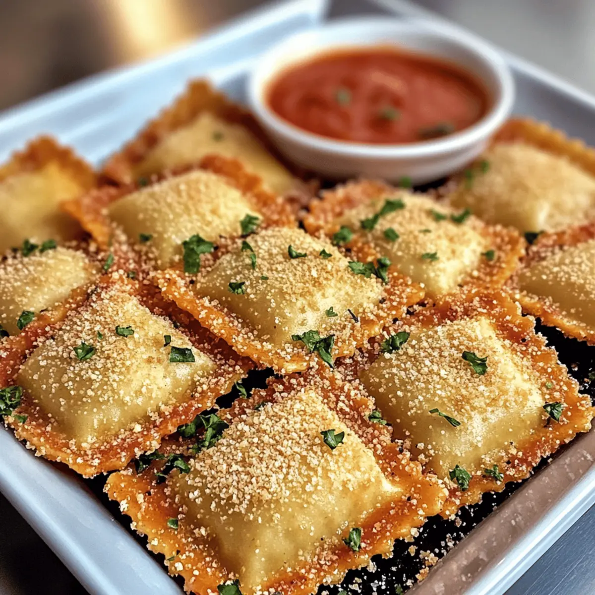 Crispy Toasted Ravioli für den perfekten Ausgang