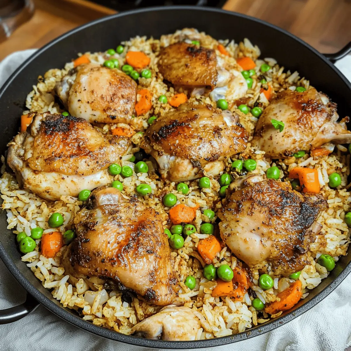Der Ausgang: Köstliches Jerk Chicken und Reis