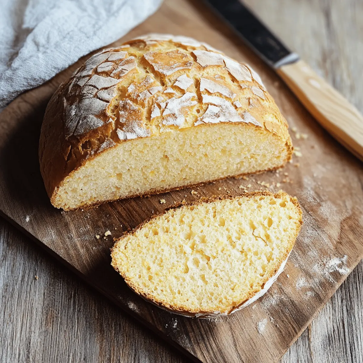 Der Ausgang: Perfektes Rezept für broa de milho