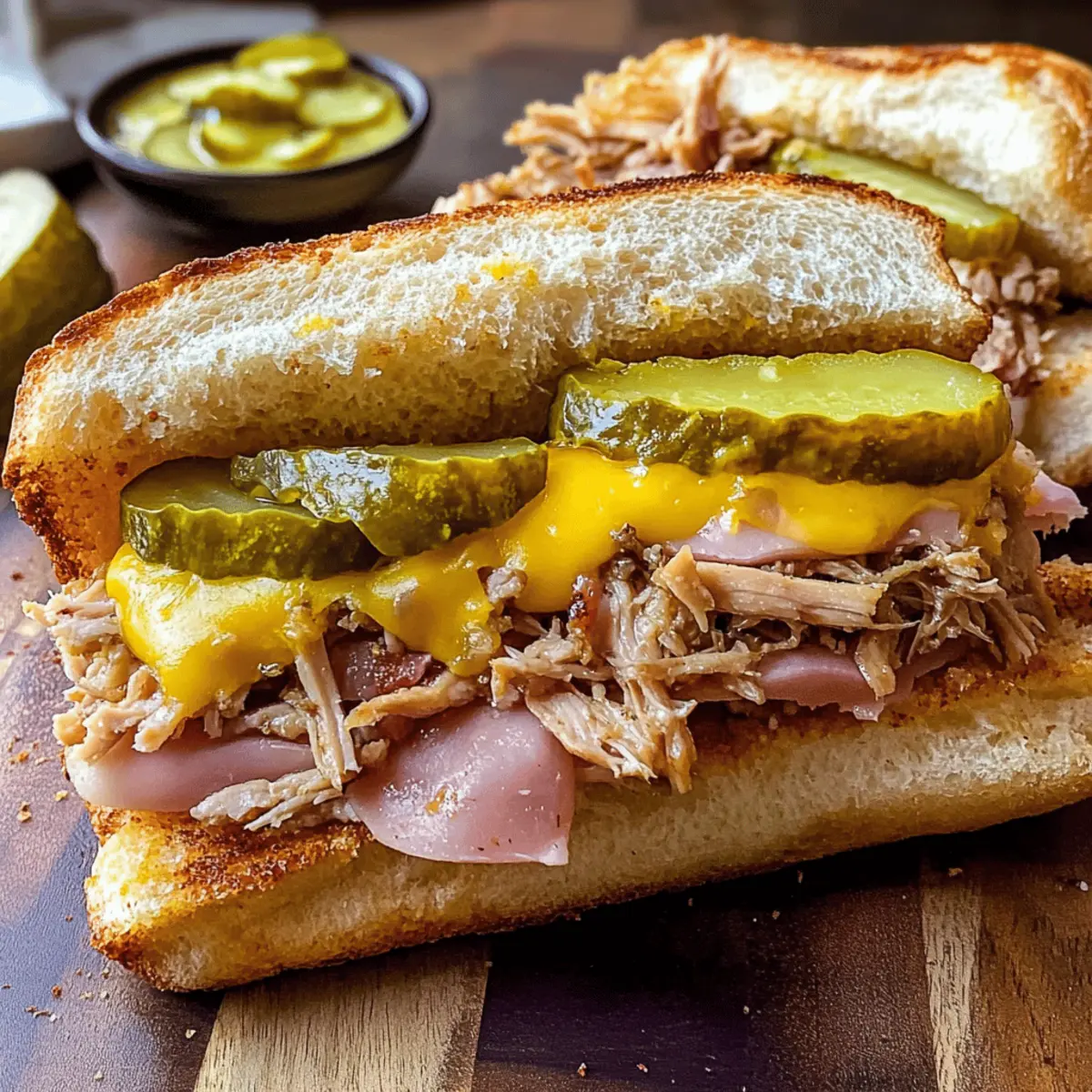 Cuban Chopped Grinder Sandwich für echten Genuss