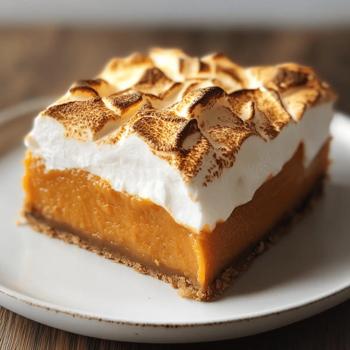 Der Ausgang: Süßkartoffel-Pie-Riegel Rezept