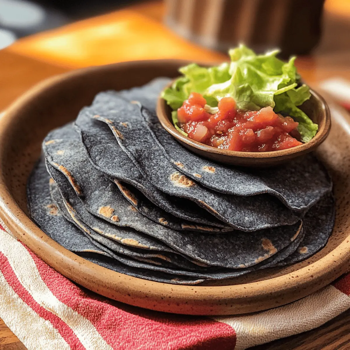 Hausgemachte Blaumacher Tortillas einfach und glutenfrei