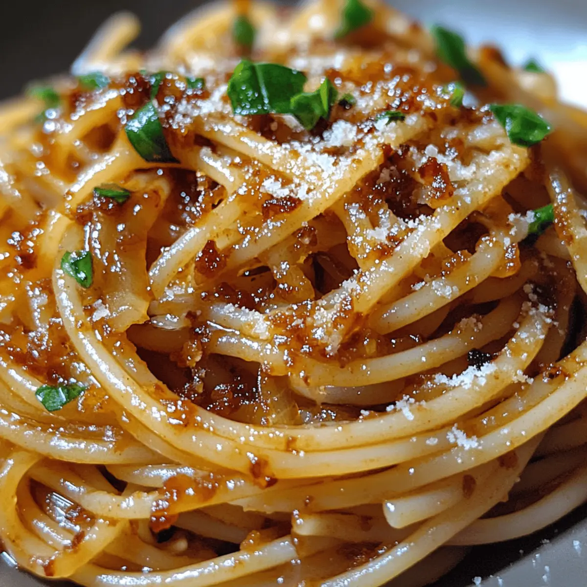 Karotten-Linsen-Pasta mit Chiliöl