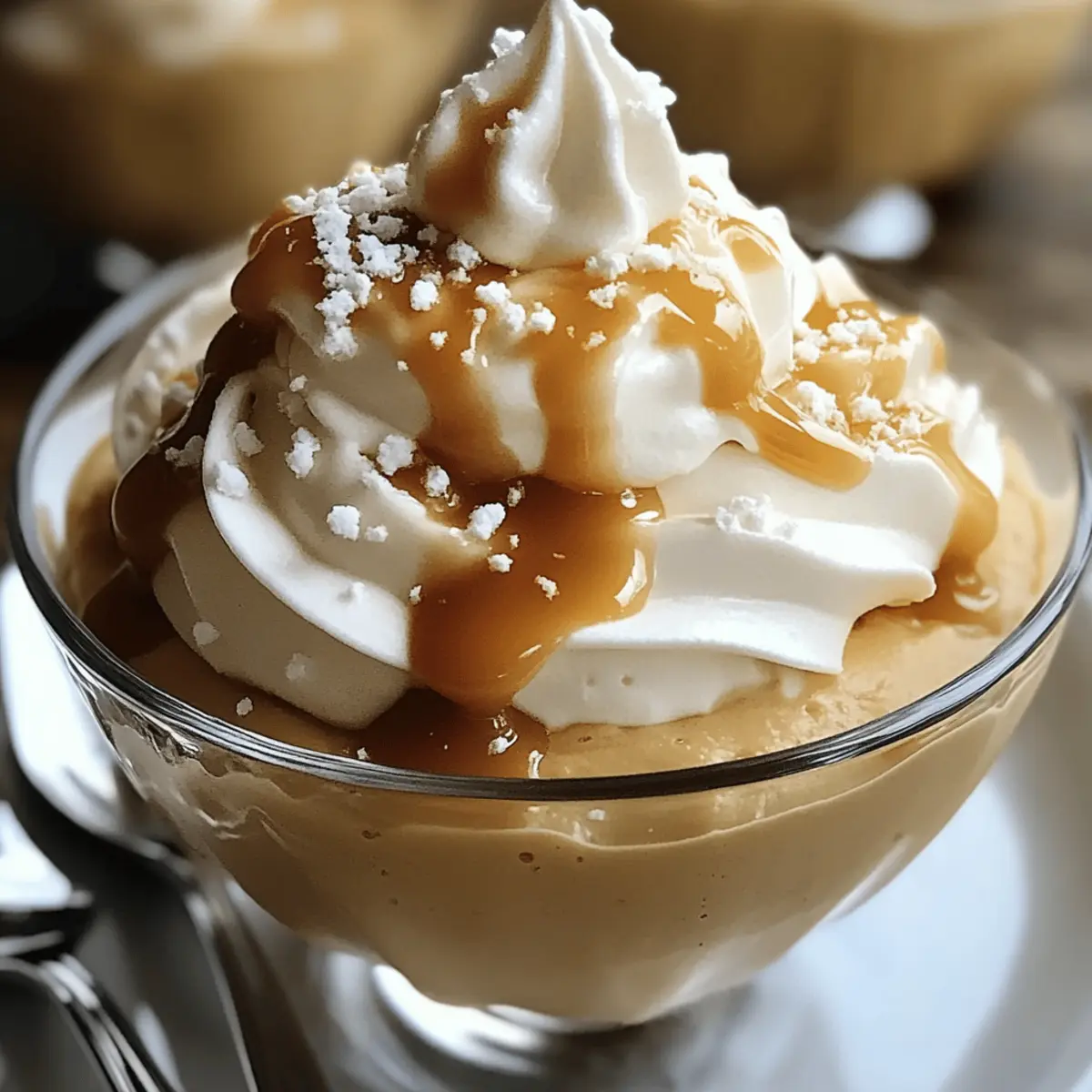 Dulce de Leche Wolkenmousse ganz einfach gemacht