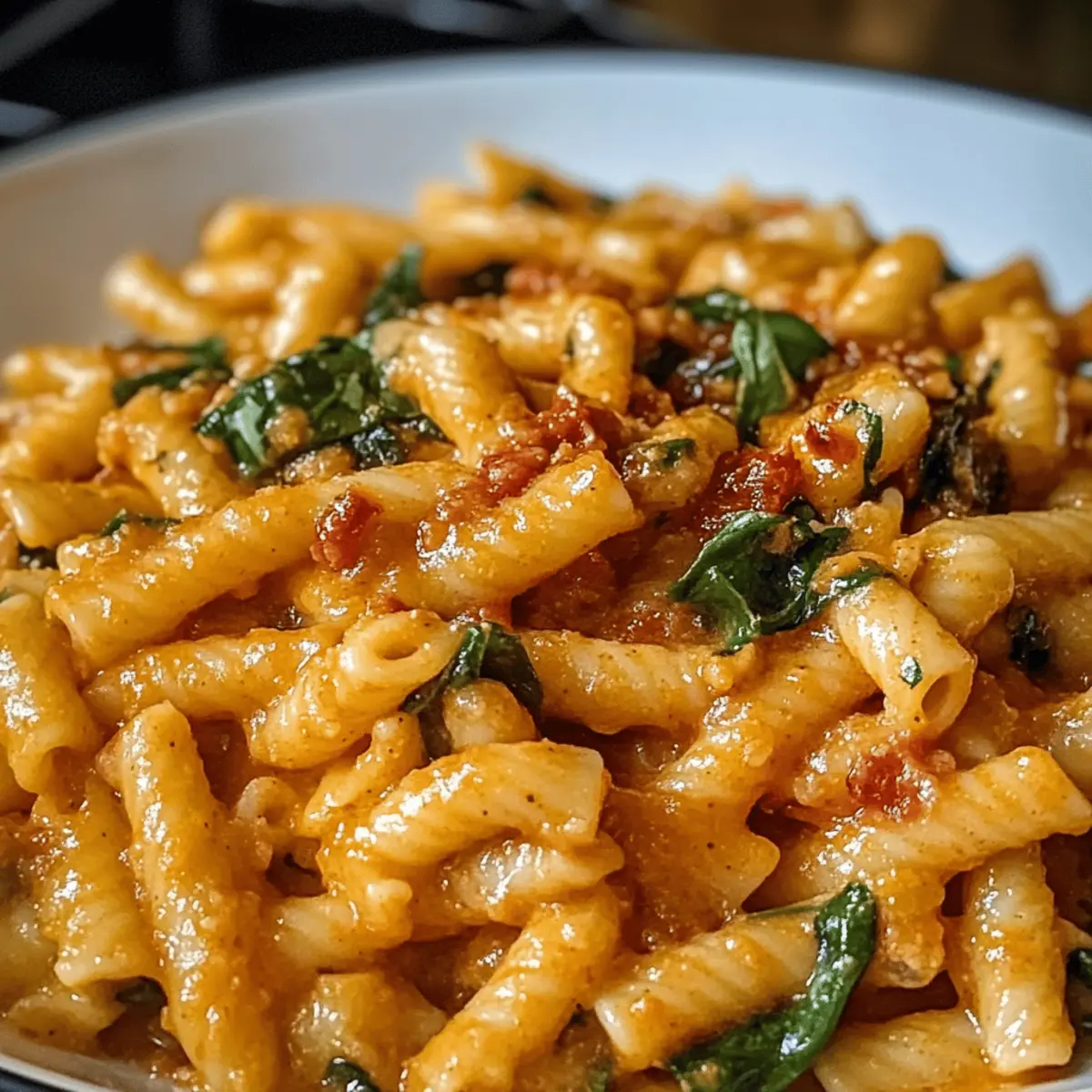Cremige Basilikum-Cavatelli mit Calabrian Chili