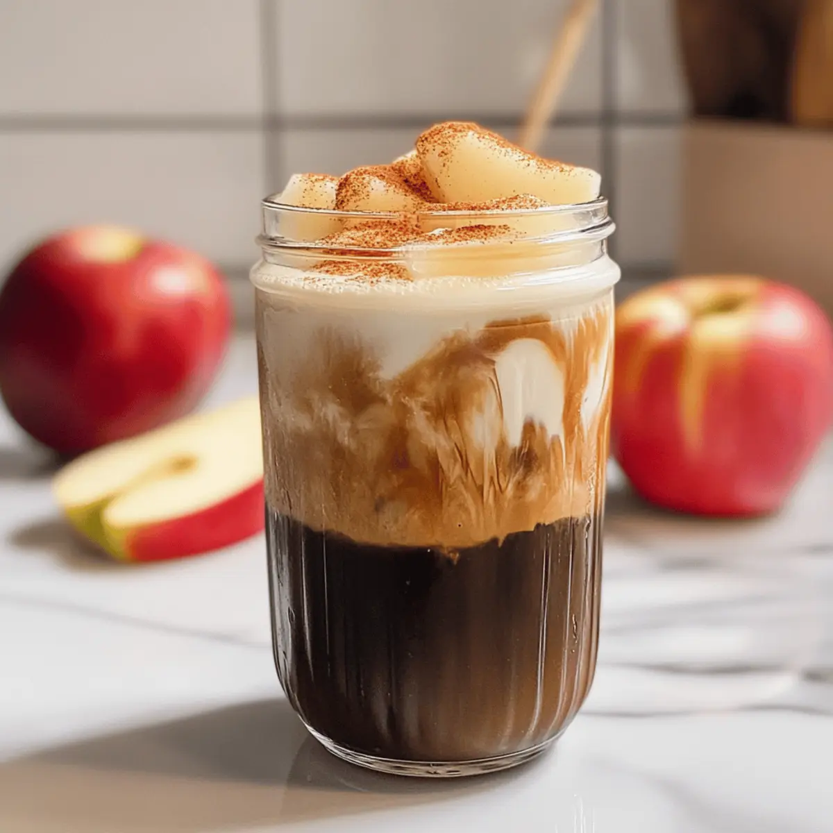 Eisgekühlter Apfel-Crisp Espresso erleben