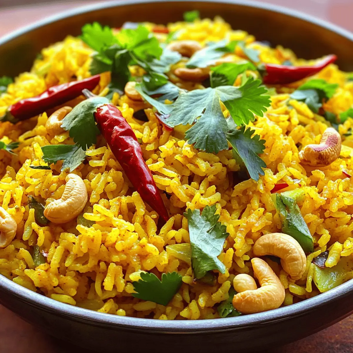 Würziger Curryreis Pilaf für Genießer