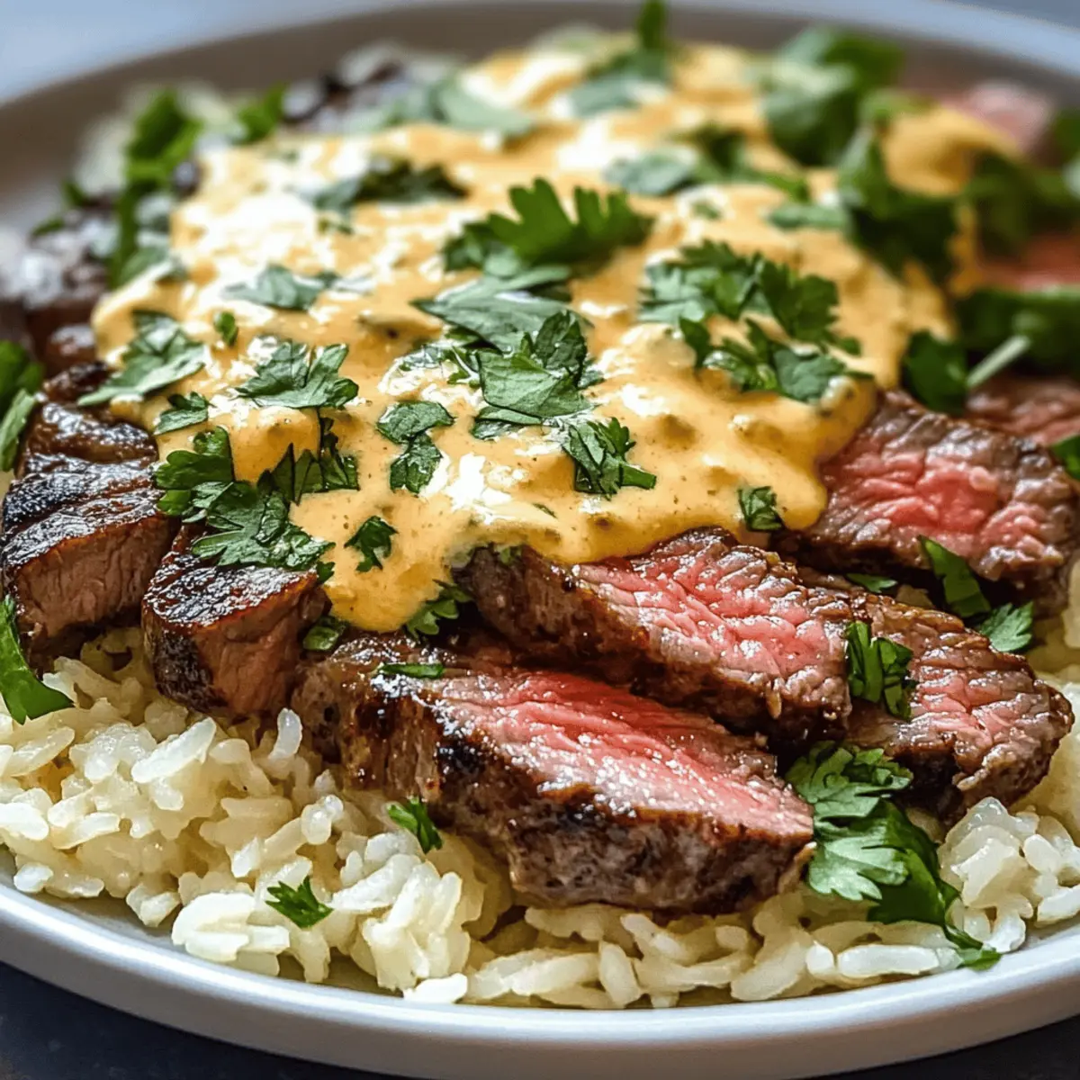 Steak & Queso Reis: Herzhafter Tex-Mex Genuss