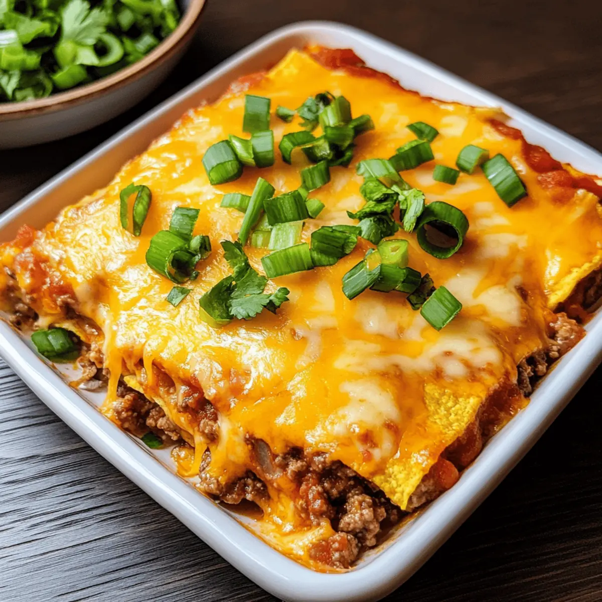 Keto Taco Casserole Der Ausgang für Genießer