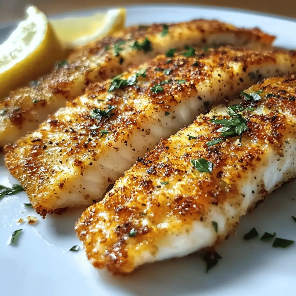 Krosse Air Fryer Tilapia in 15 Minuten