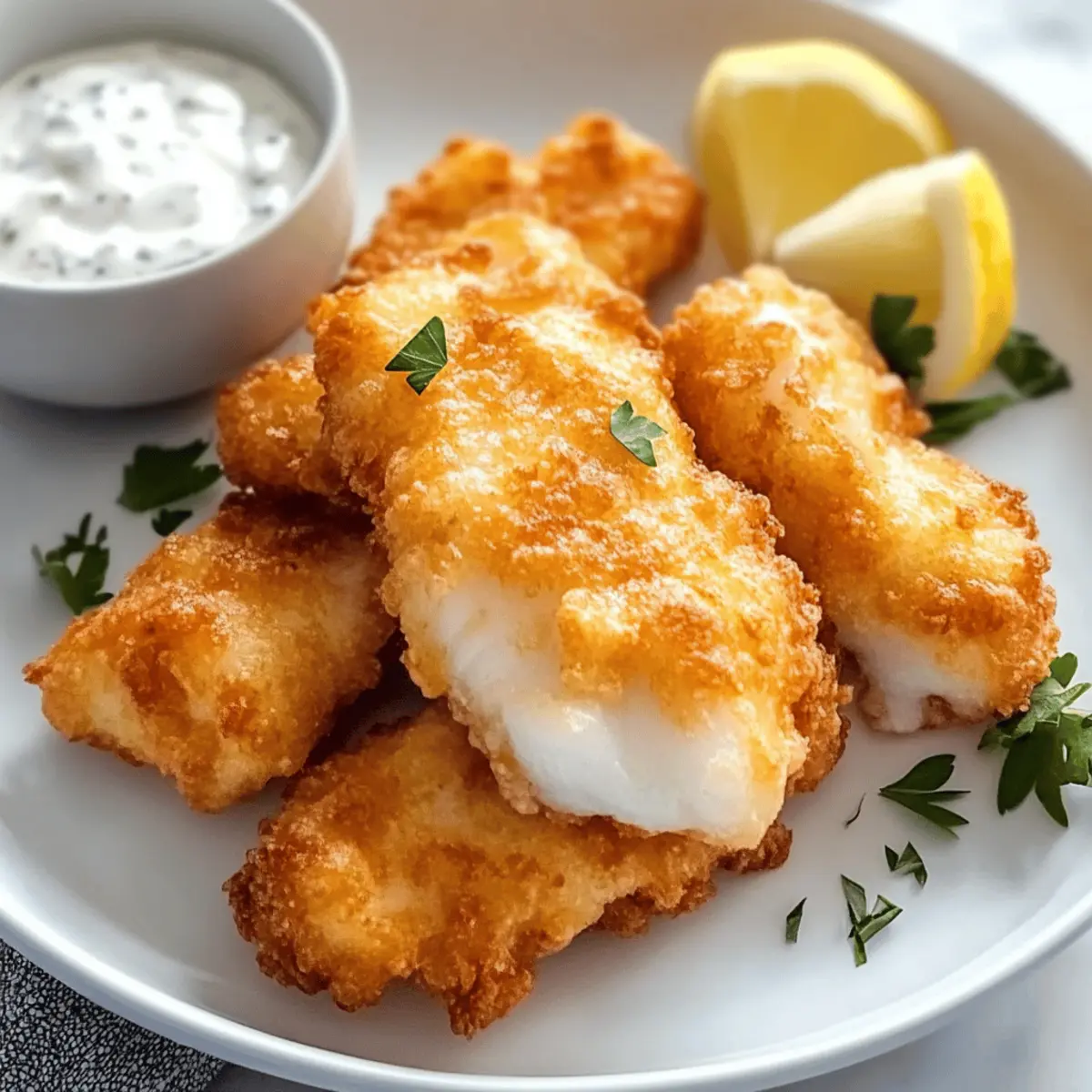 Crispy Beer Battered Halibut für den perfekten Ausgang