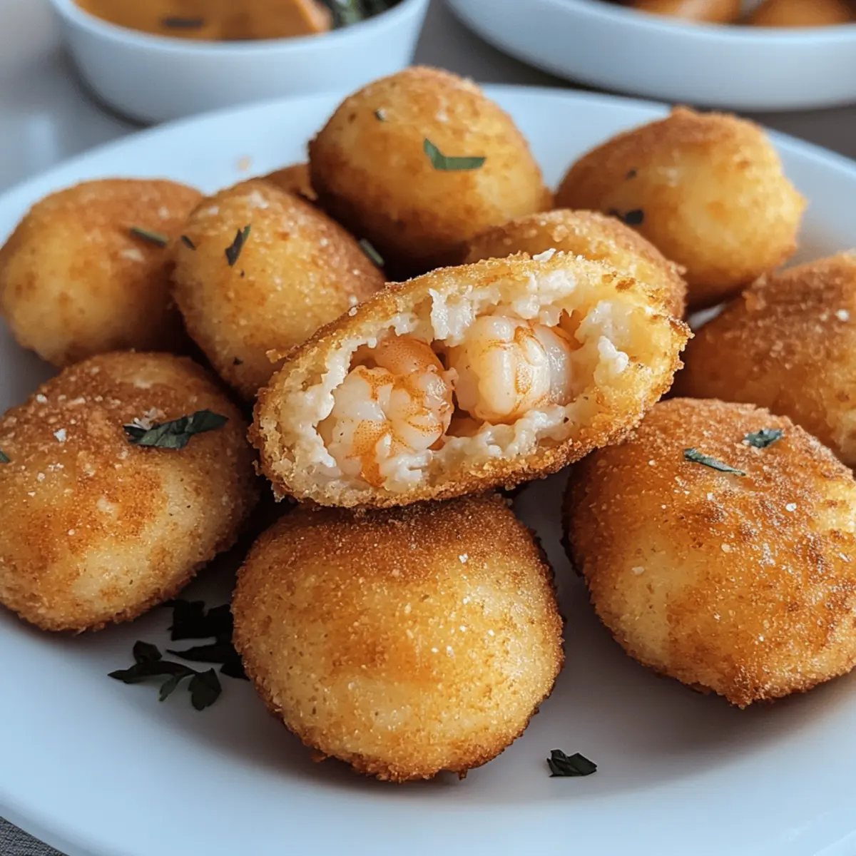 Portugiesische Garnelen-Kroketten für jeden Anlass