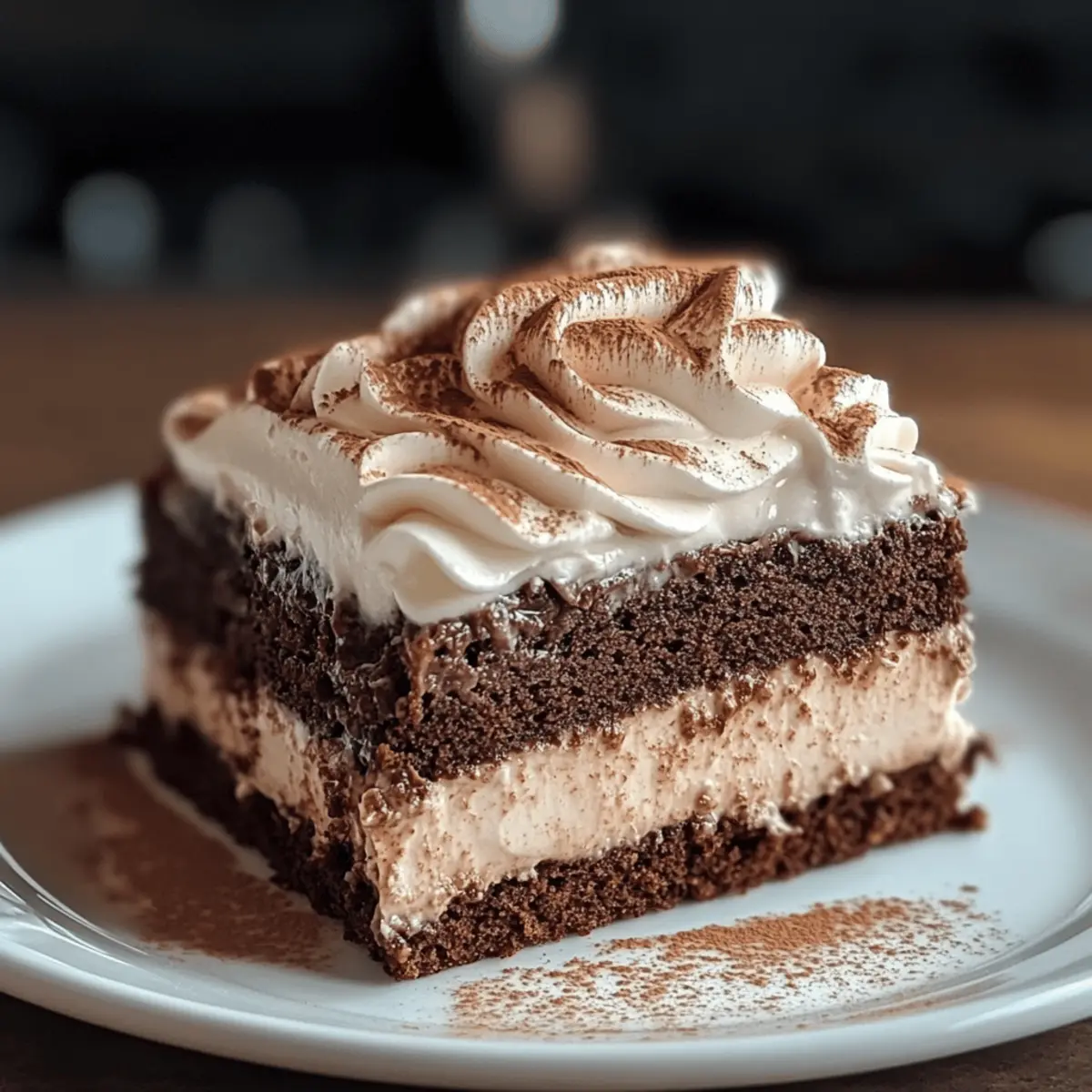 Mexikanischer Schokoladenmilchkuchen mit Zimt
