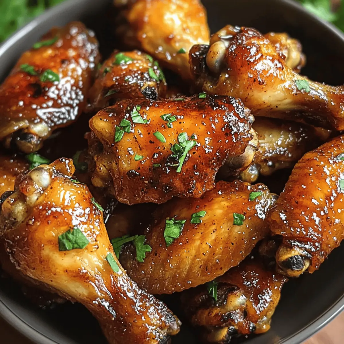 Cajun Wings mit braunem Zucker für jeden Anlass
