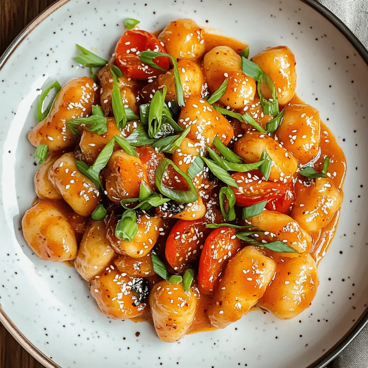 Gochujang Gnocchi in 30 Minuten vegan genießen
