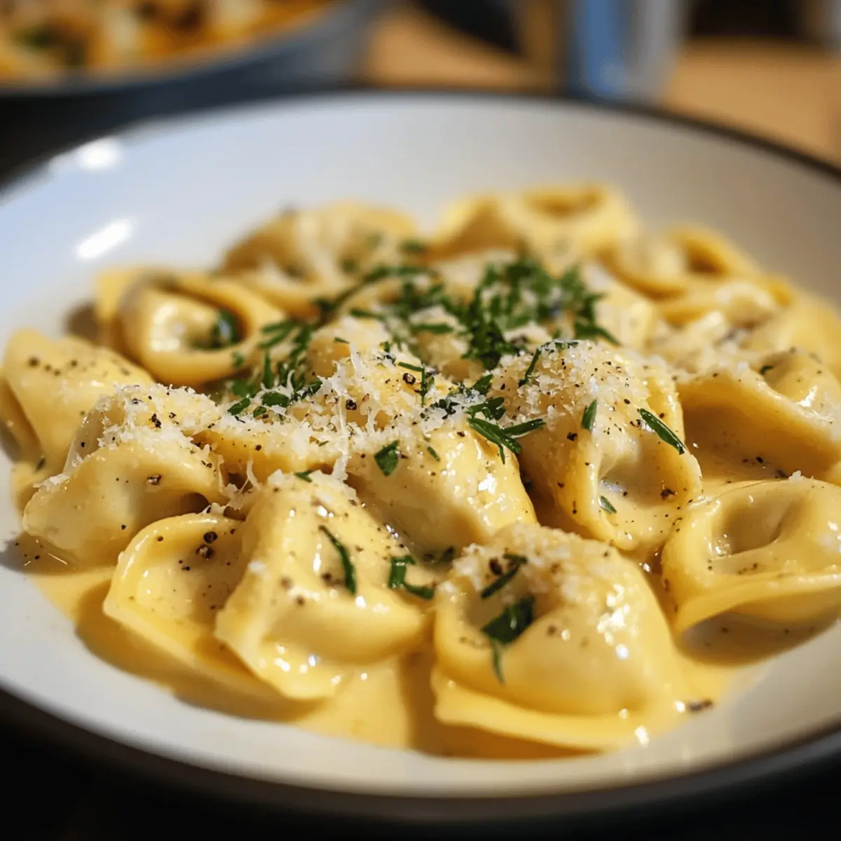 Der Ausgang: Schnelle Käse Sahne Soße für Pasta