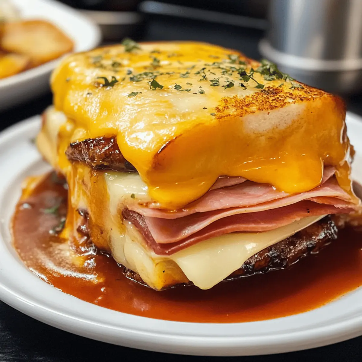 Der Ausgang: Perfekte Französische Francesinha rezept