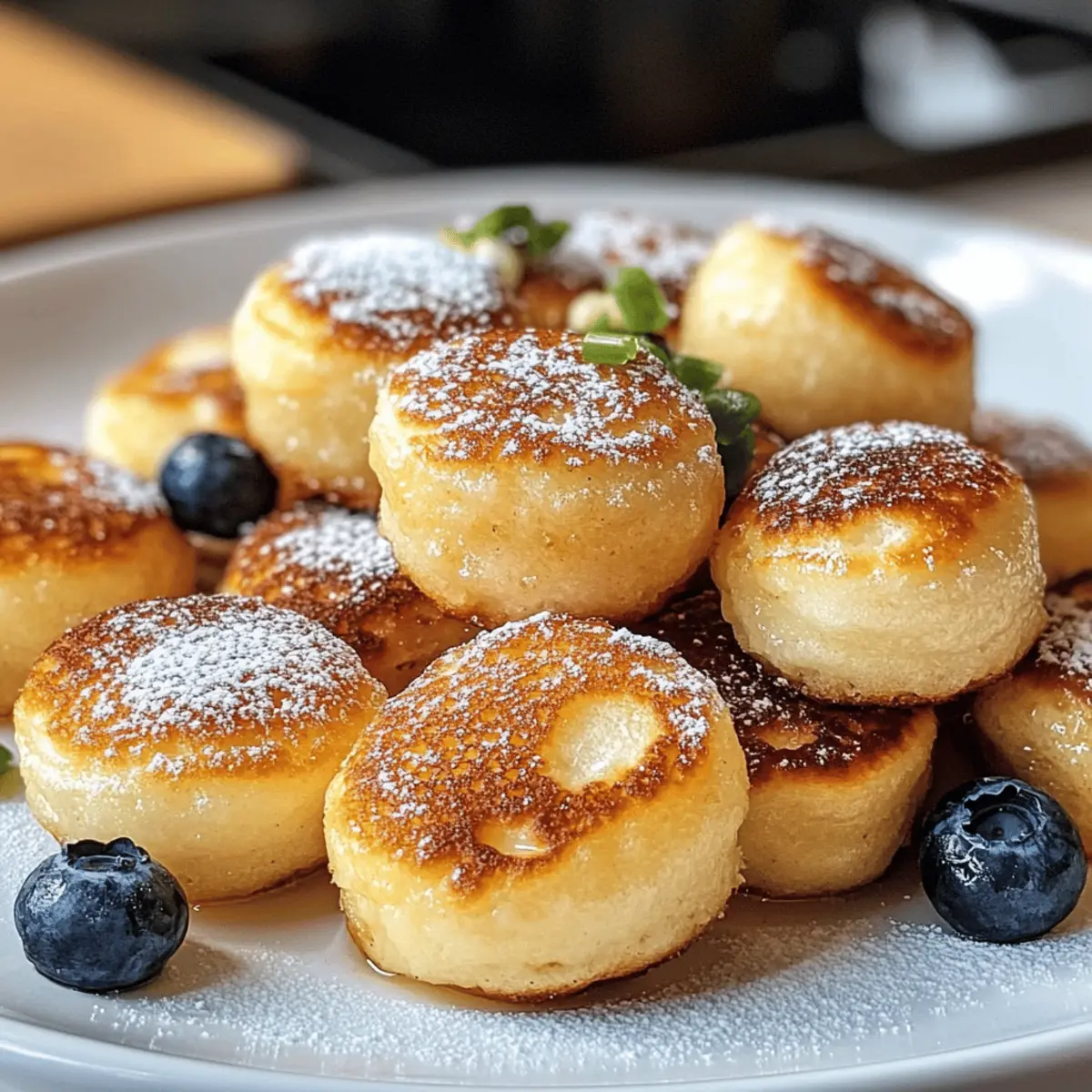 Fluffige Pancake Poppers für schnelle Frühstücksglücksmomente