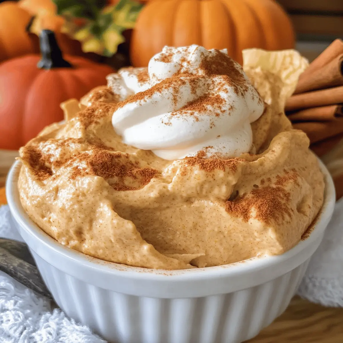 Köstlicher No-Bake Kürbis Cheesecake Fluff