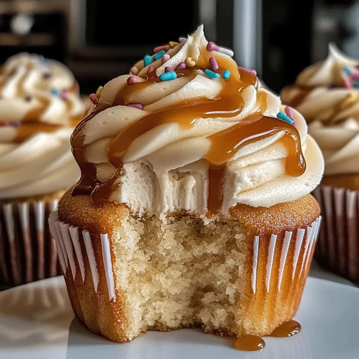 Butterscotch Cupcakes im Harry Potter Stil