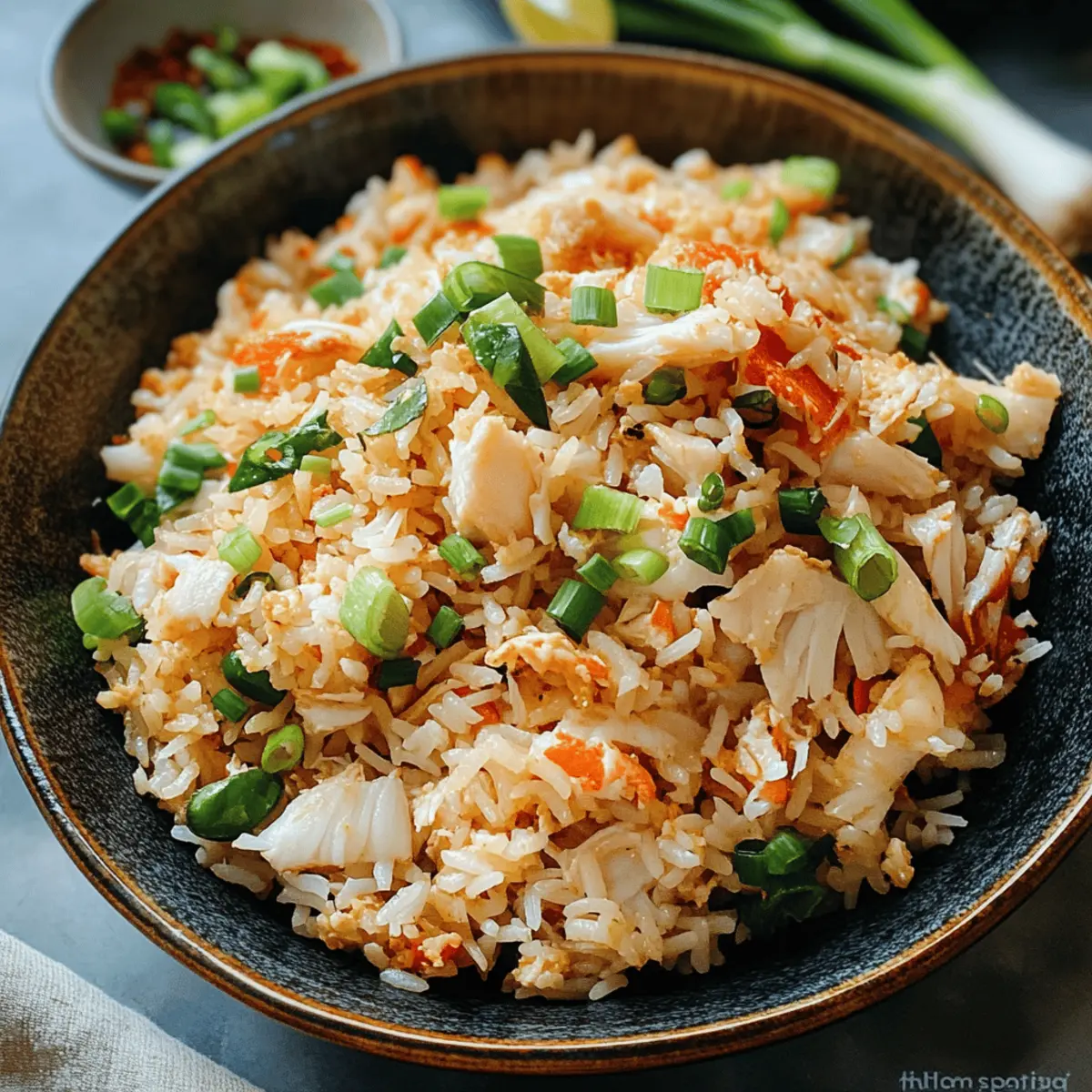 Schnelles und leckeres Krabbenbratreis Rezept