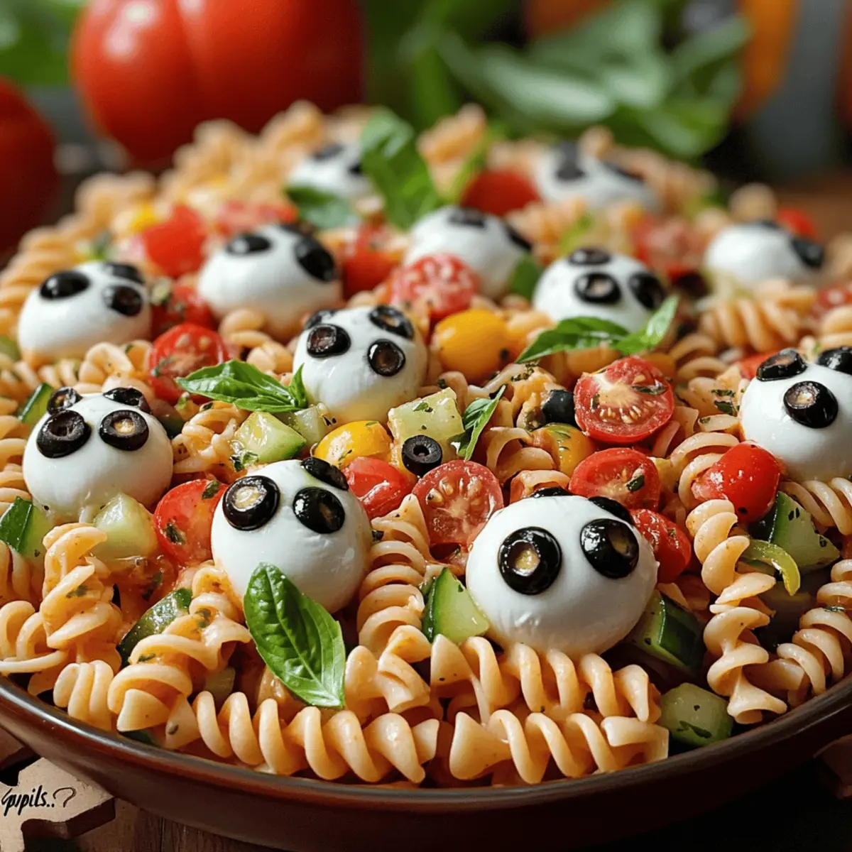 Der Ausgang: Gruselige Augen-Pasta für Halloween
