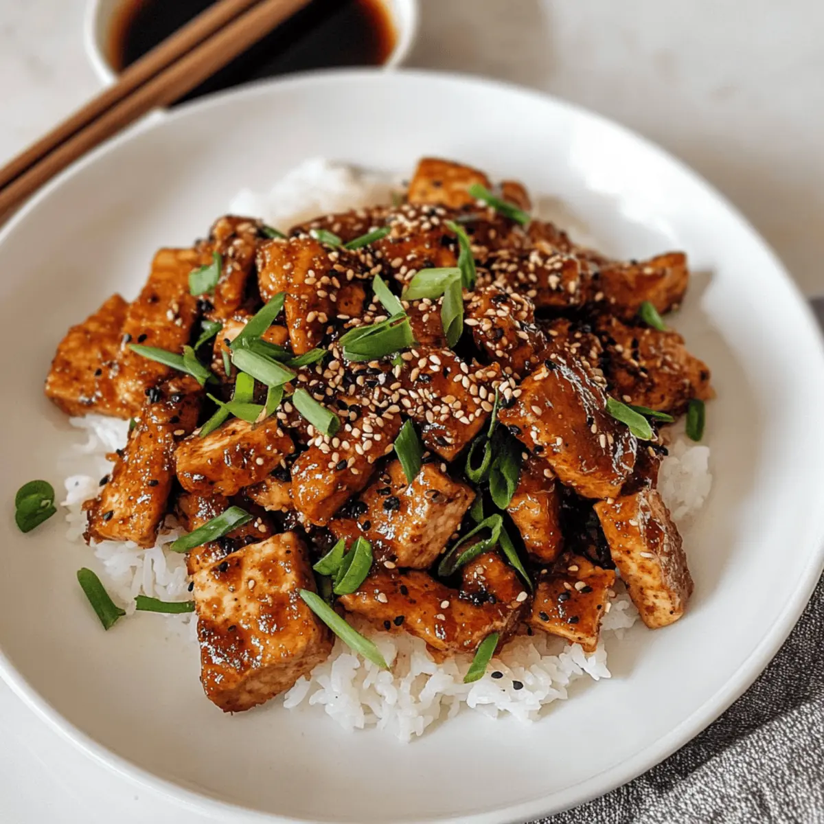 Schnelle Tofu Bulgogi für ein vegetarisches Festmahl