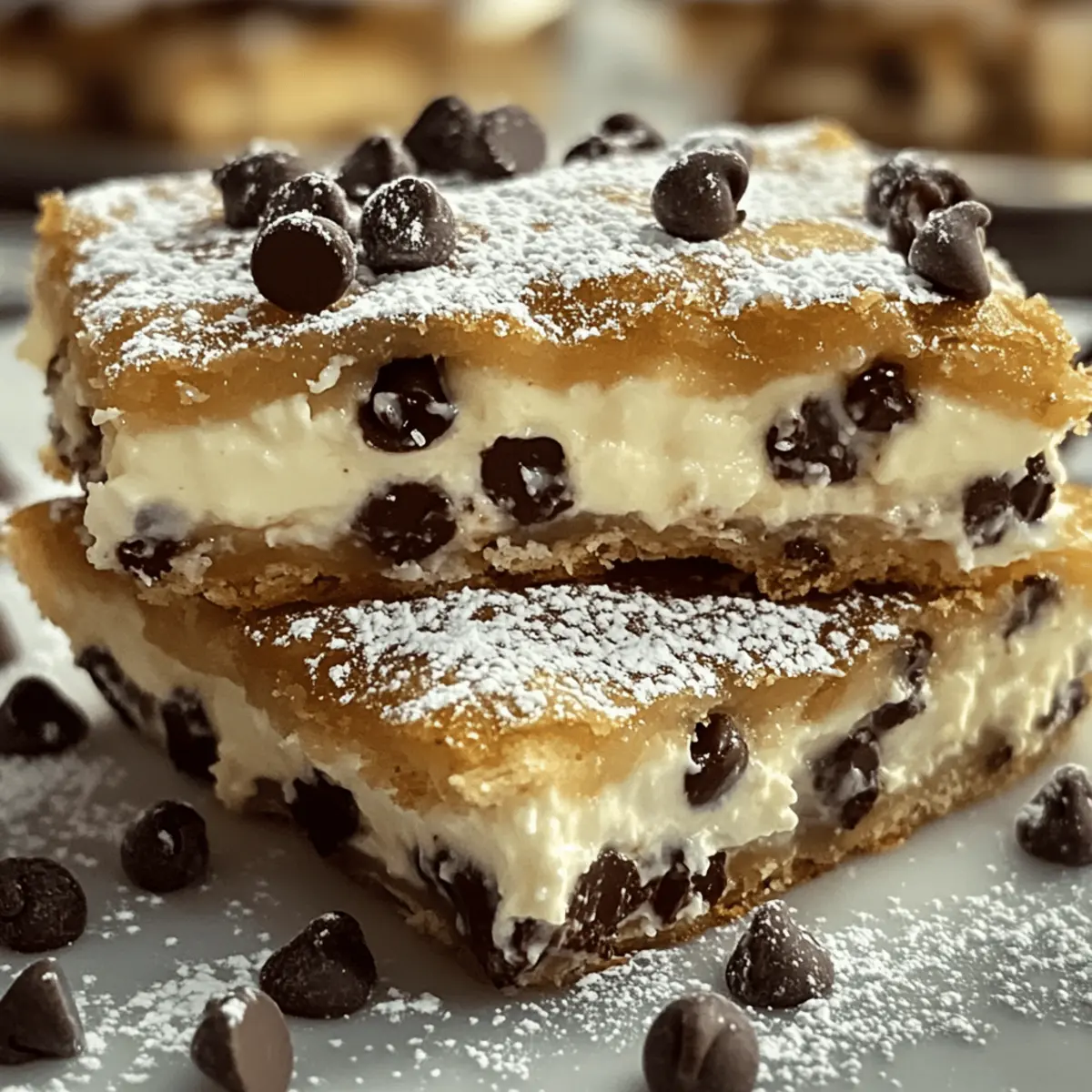 Köstliche Cannoli Squares für jeden Anlass