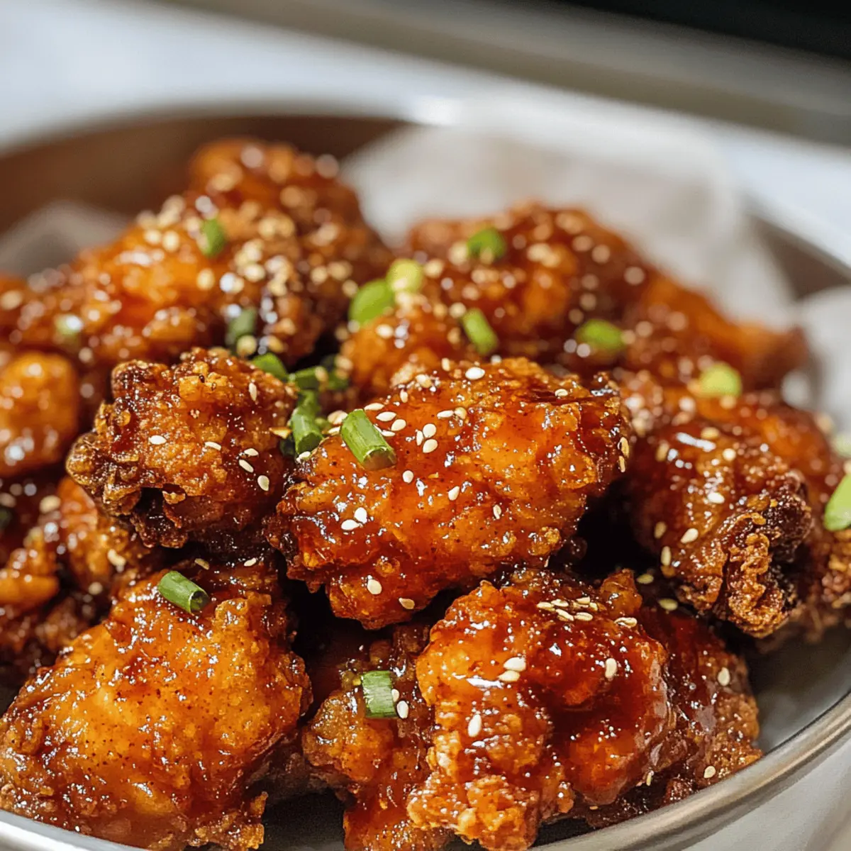 Luftfritteuse Koreanisches Brathähnchen Rezept