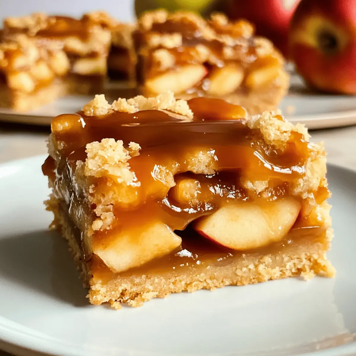 Karamell-Apfel-Riegel für den perfekten Herbstgenuss