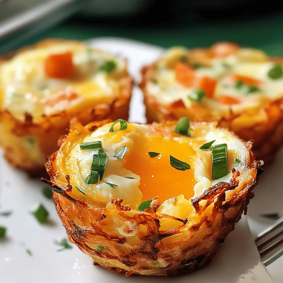 schnelle hash brown ei-becher für deinen brunch