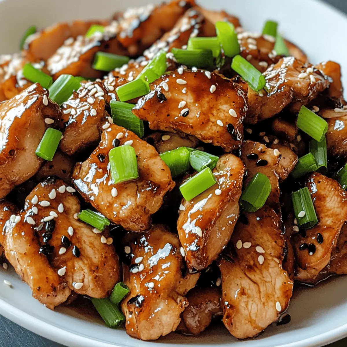 Einfache Hähnchen-Bulgogi für schnelles Kochen