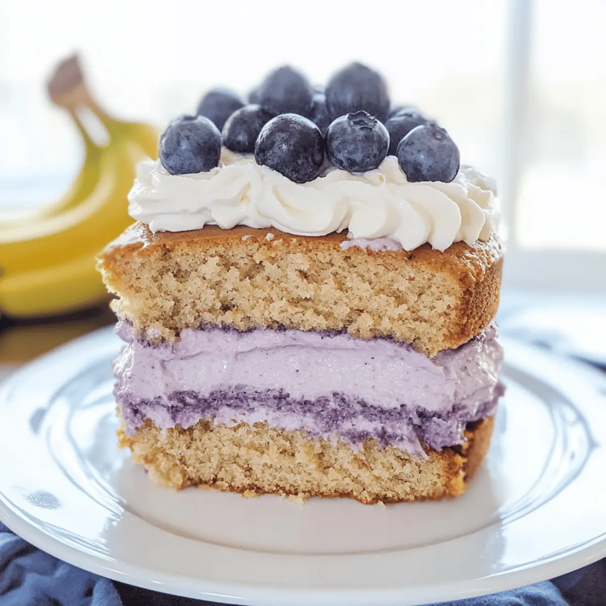 Der Ausgang: Gesunder Bananen-Smash-Kuchen