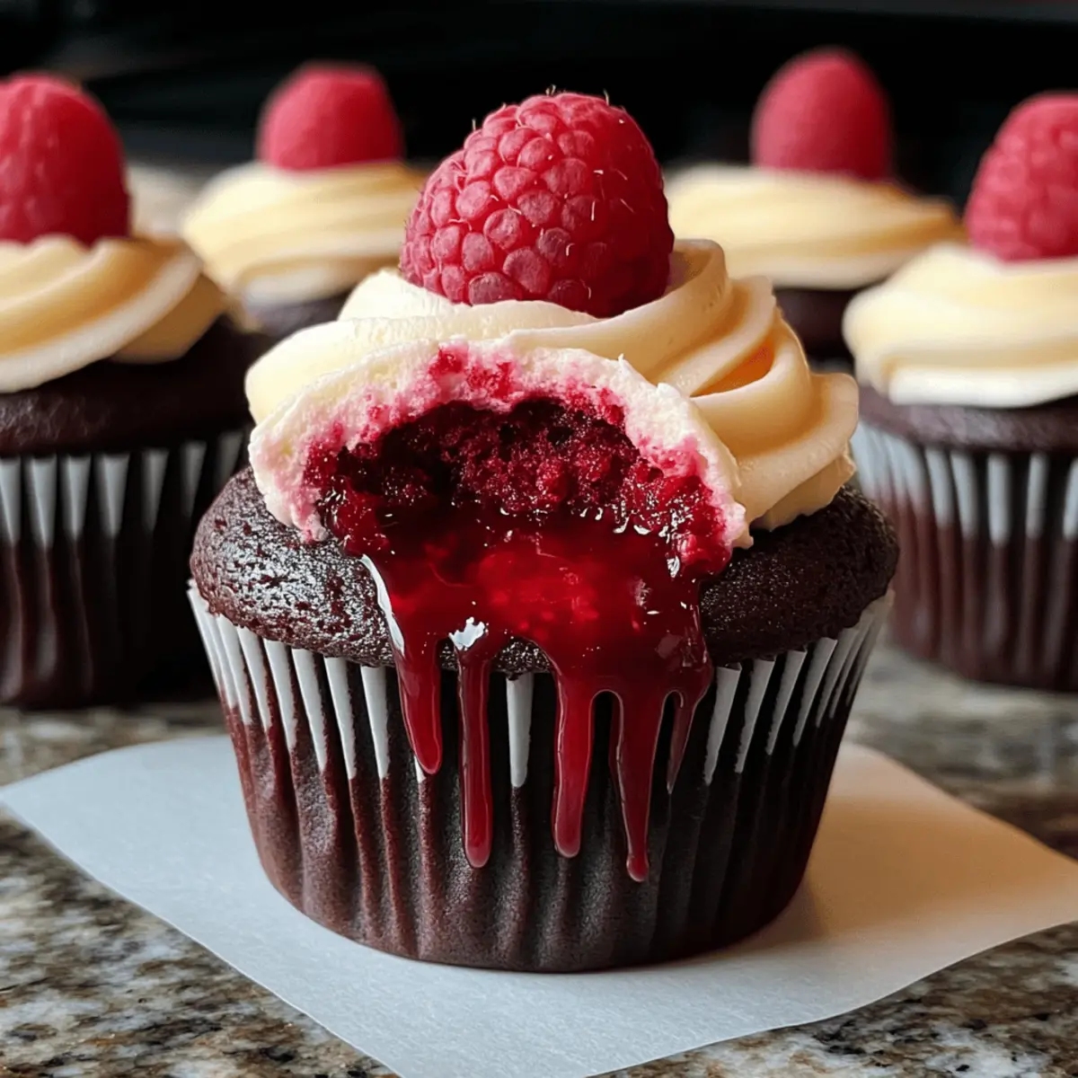 Halloween Vampirbiss Cupcakes Rezept