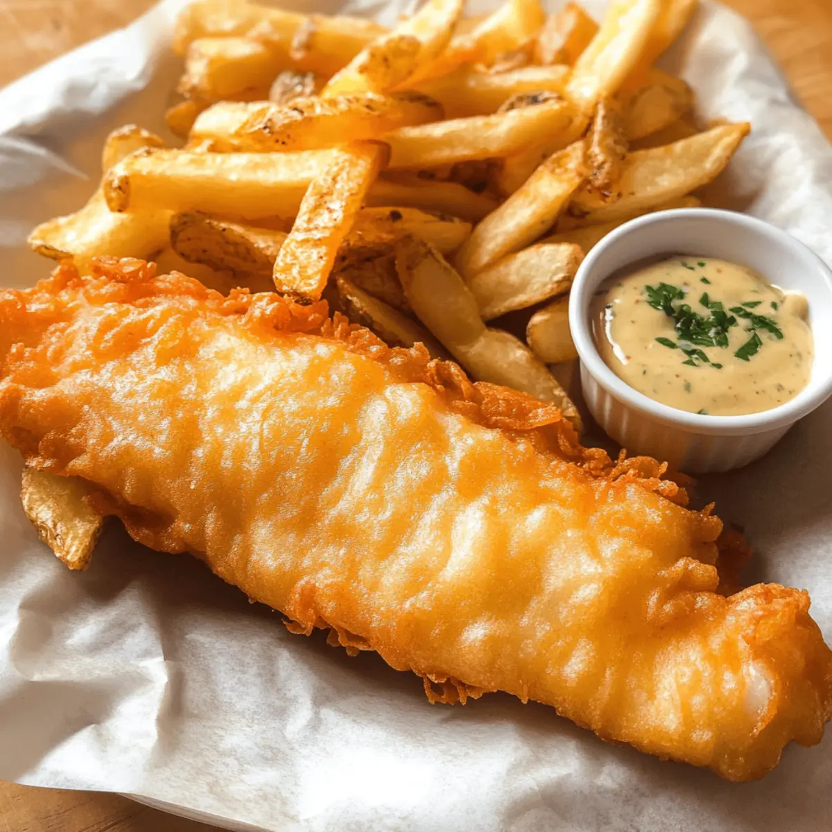 Köstliche Fish and Chips wie im Pub