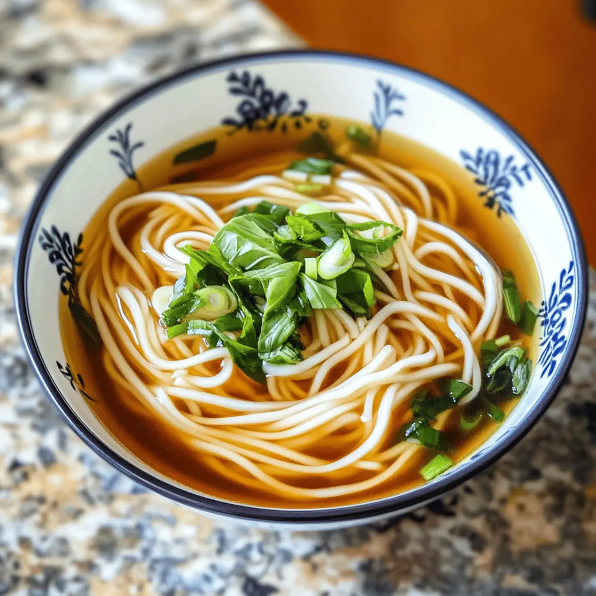 Erfrischende vegane Somen-Nudelsuppe für den Sommer