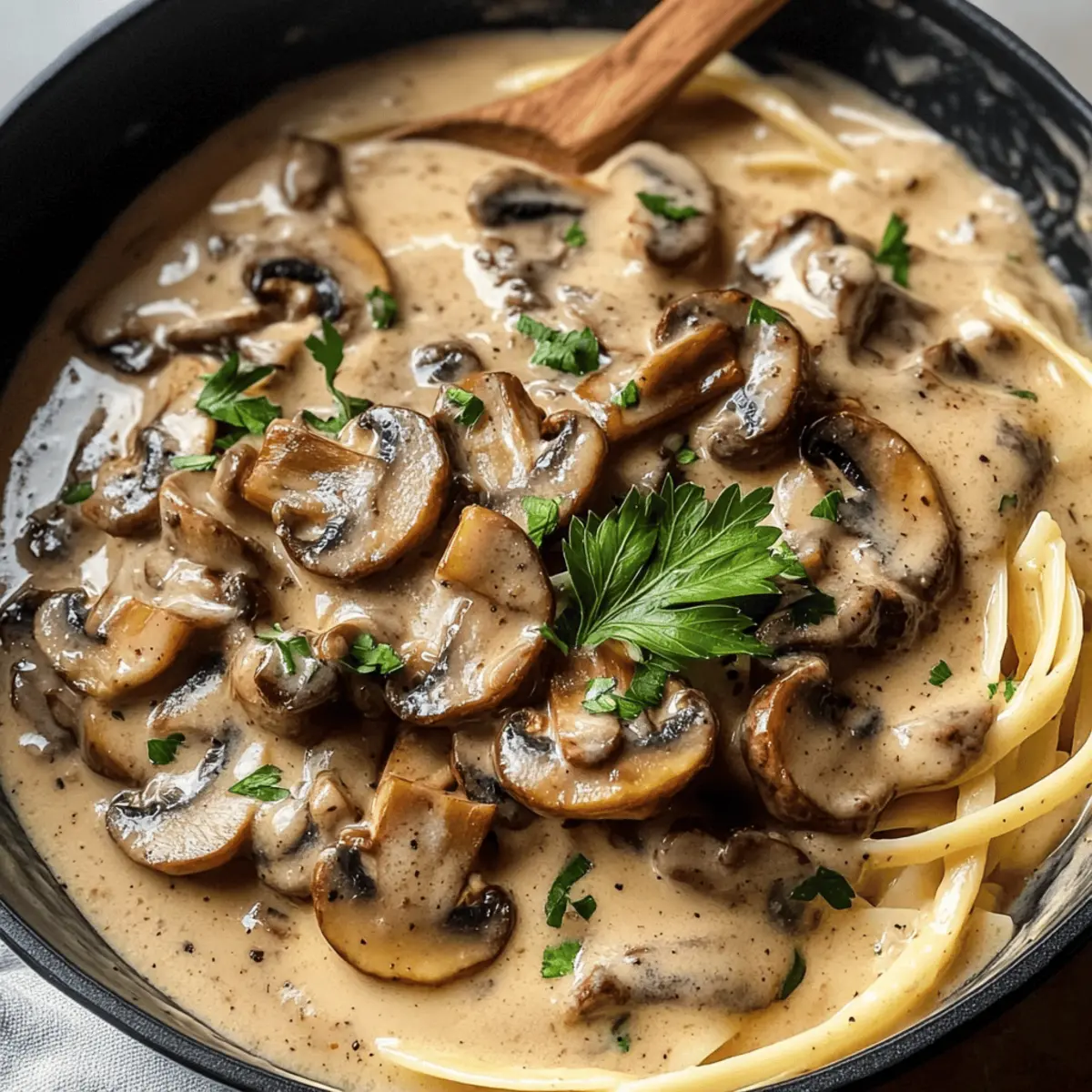 Cremige Pilz-Marsala-Sauce in 25 Minuten