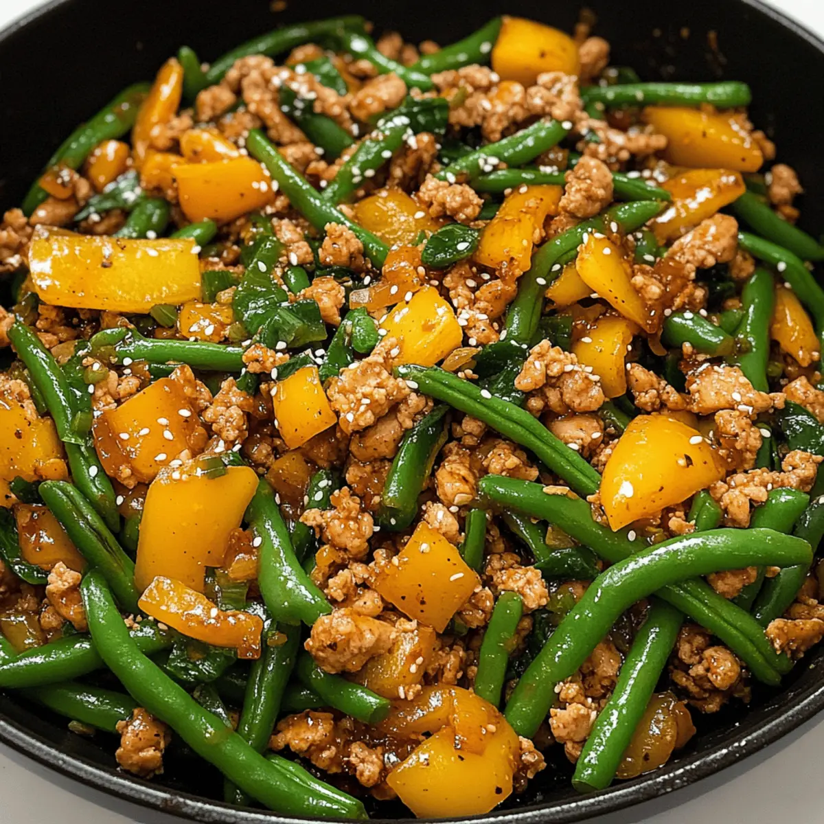 Honig-Sesam-Hähnchen-Pfanne für ein schnelles Abendessen
