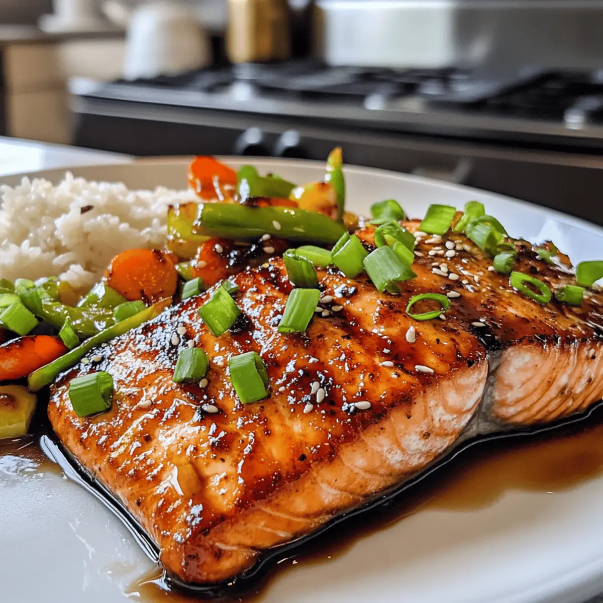 Ginger Soy Lachs schnell und einfach zubereiten